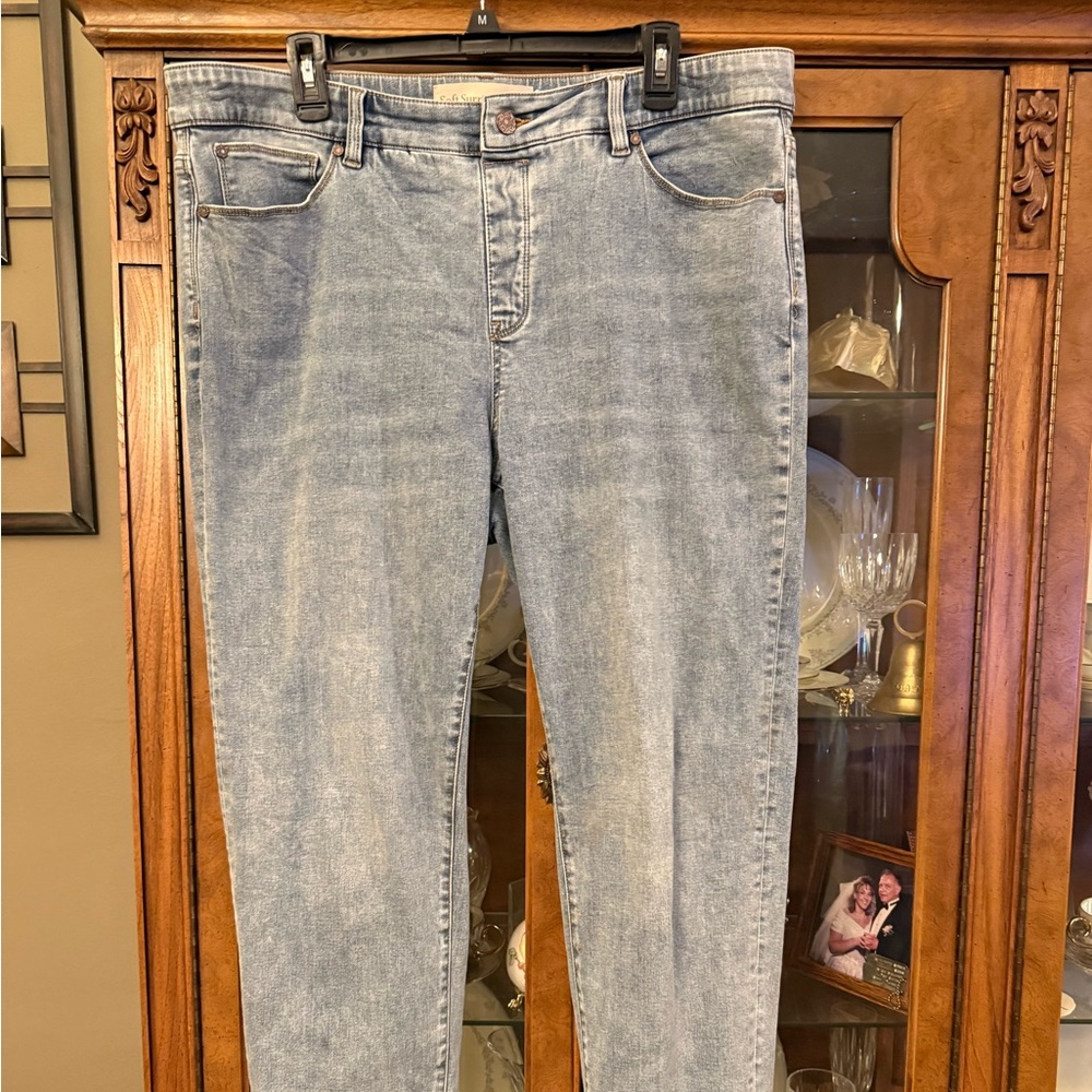 Soft Surroundings Women’s Light Blue Women's Jeans Size XL